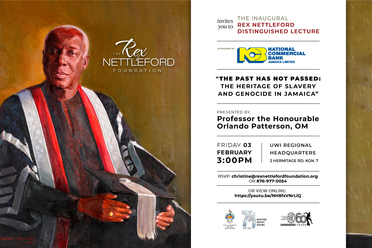 Join us at the Inaugural Rex Nettleford Distinguished Lecture